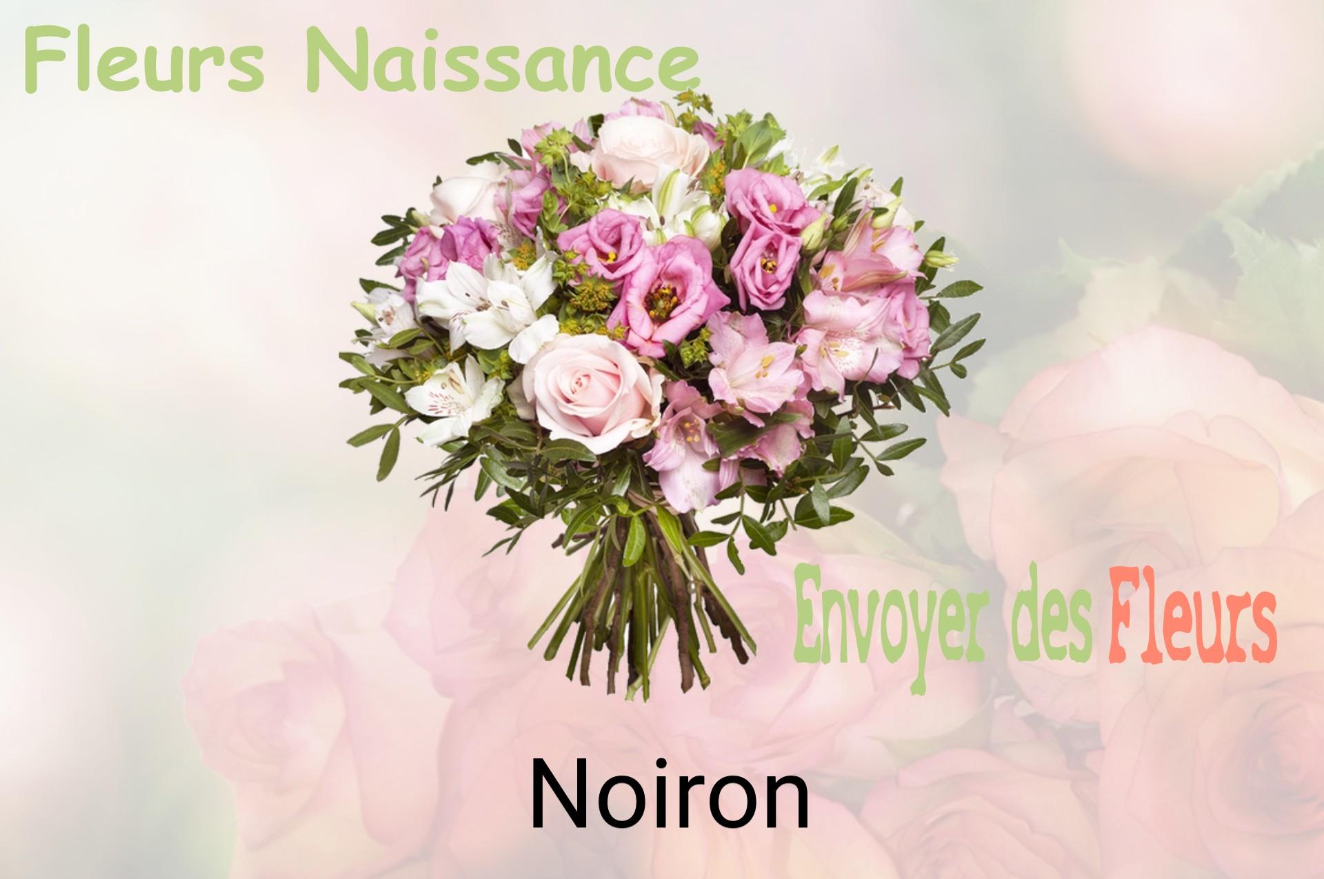Bouquet de fleurs de naissance livré à Noiron